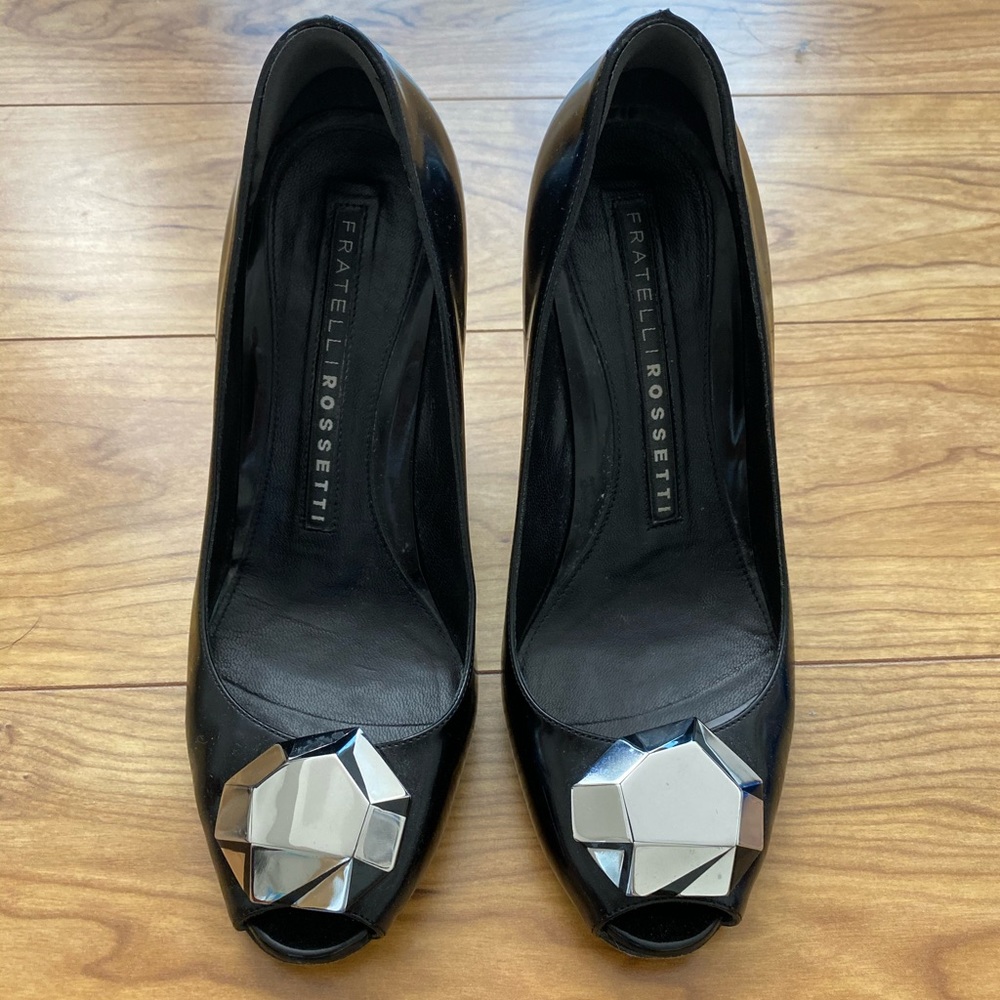 Fratelli Rossetti black pumps